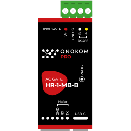 Шлюз ONOKOM HR-1-MB-B для управления кондиционерами Haier