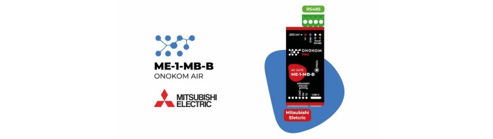Новинка! Шлюз для кондиционеров Mitsubishi Electric. ONOKOM ME-1-MB-B